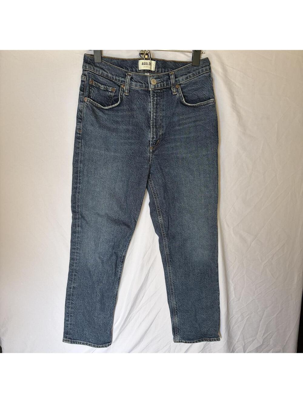 Agolde Jeans Midrise Straight Leg Wilder 27"